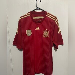 Adidas Football Soccer Spain National Team 2013/14 Men’s Large